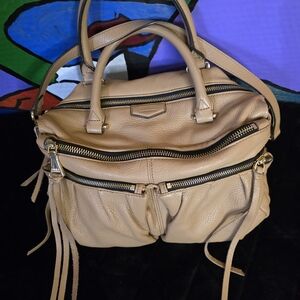 Aimee Kestenberg Tan Leather Satchel